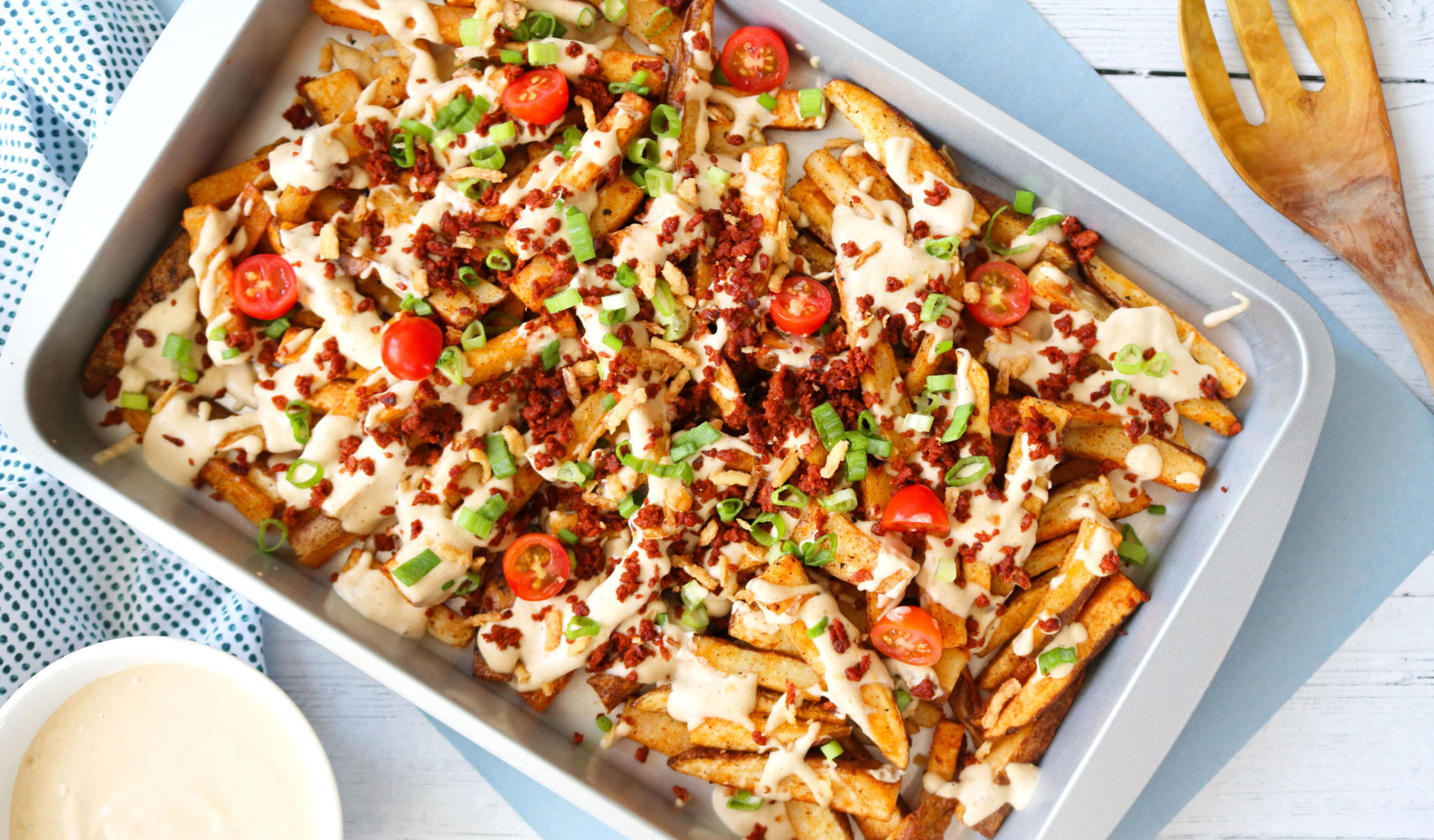 Loaded Vegan Cheese Fries Recipe ️🌱 Plant Perks