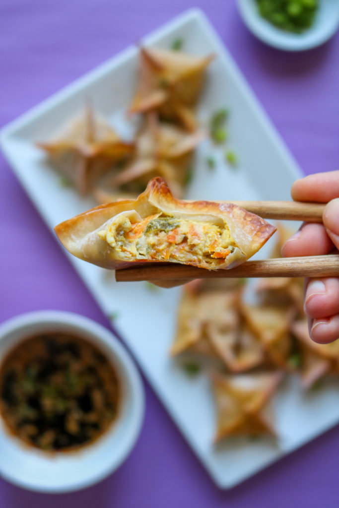 Vegan Baked Crab Rangoon Plant Perks
