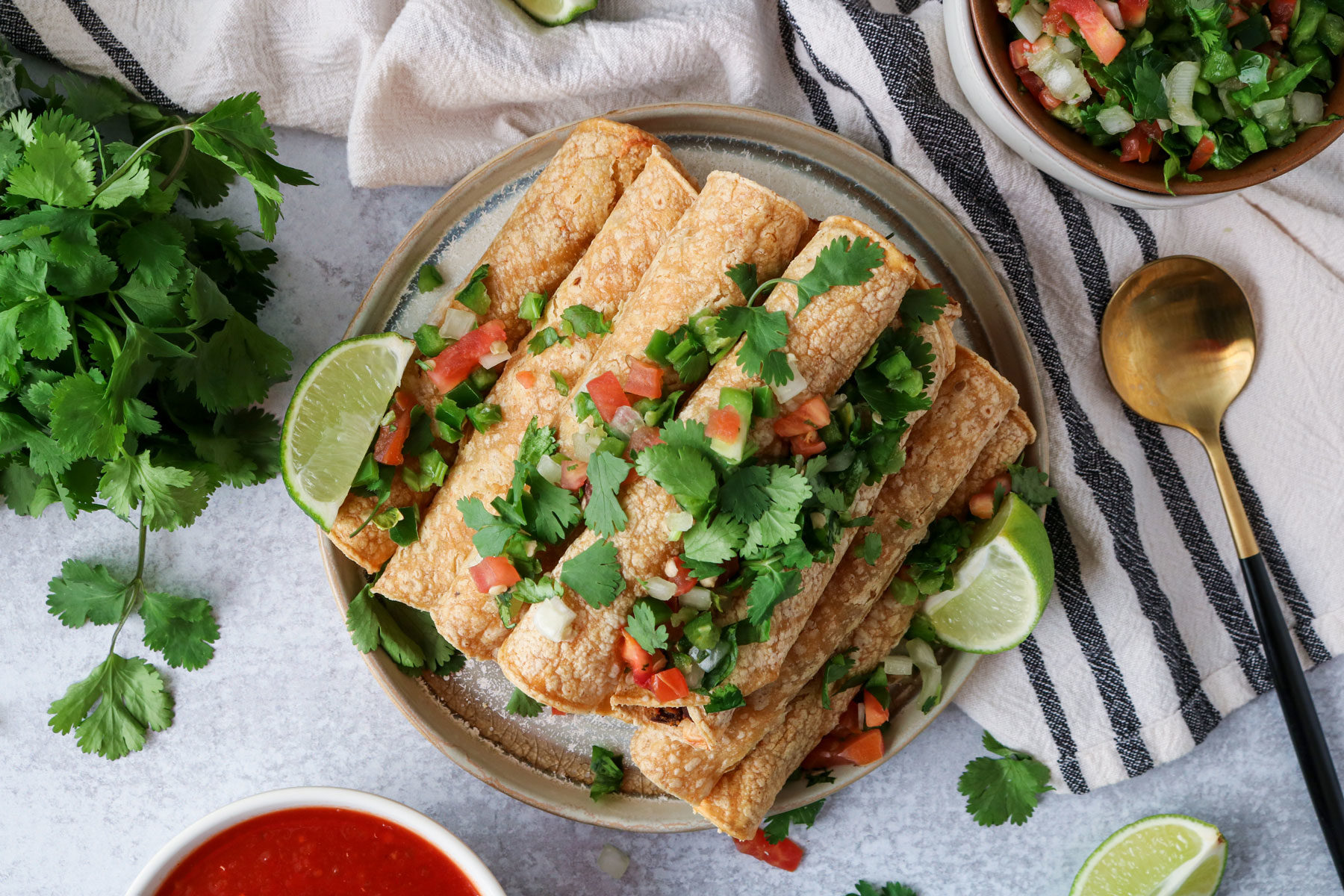 Spicy Black Bean Vegan Taquitos Recipe ️🌱| Plant Perks