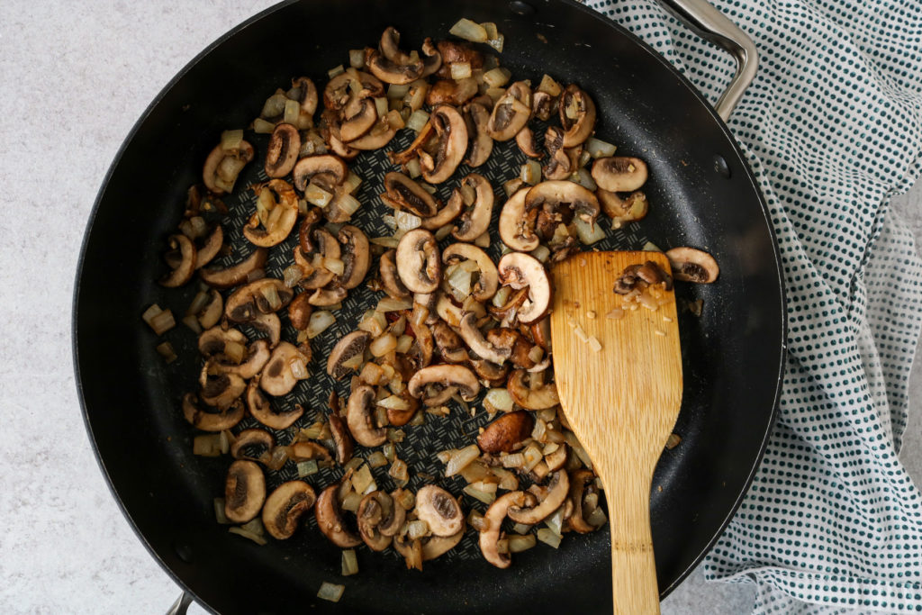 smoky vegan mushroom stroganoff
