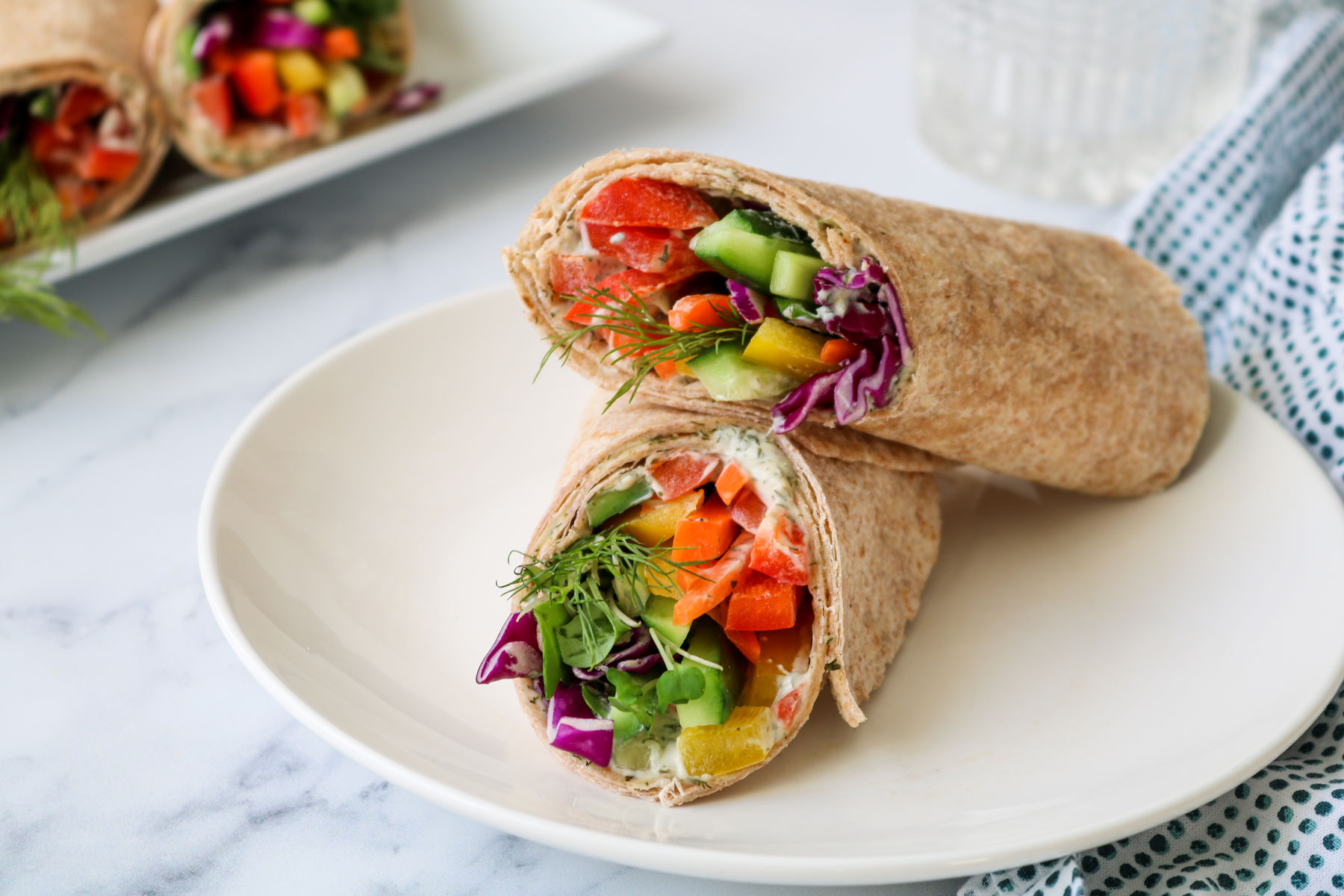 Vegan Rainbow Veggie Wraps Recipe Plant Perks Vegan Rainbow Veggie Wraps Recipe Plant Perks