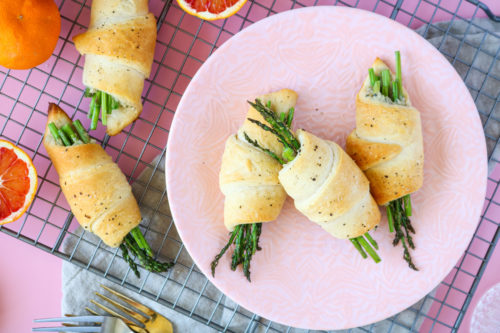 asparagus crescent rolls