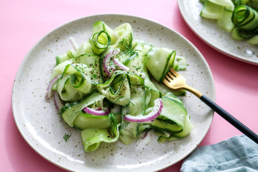 cucumber noodle salad