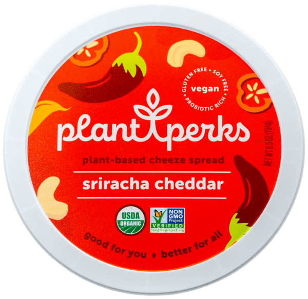 2022 Sriracha Cheddar Cheeze Spread - Top Lid