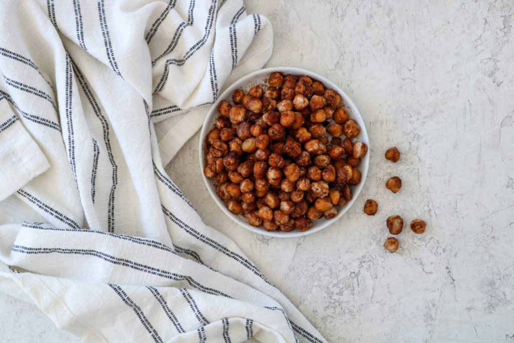 Chipotle roasted chickpeas