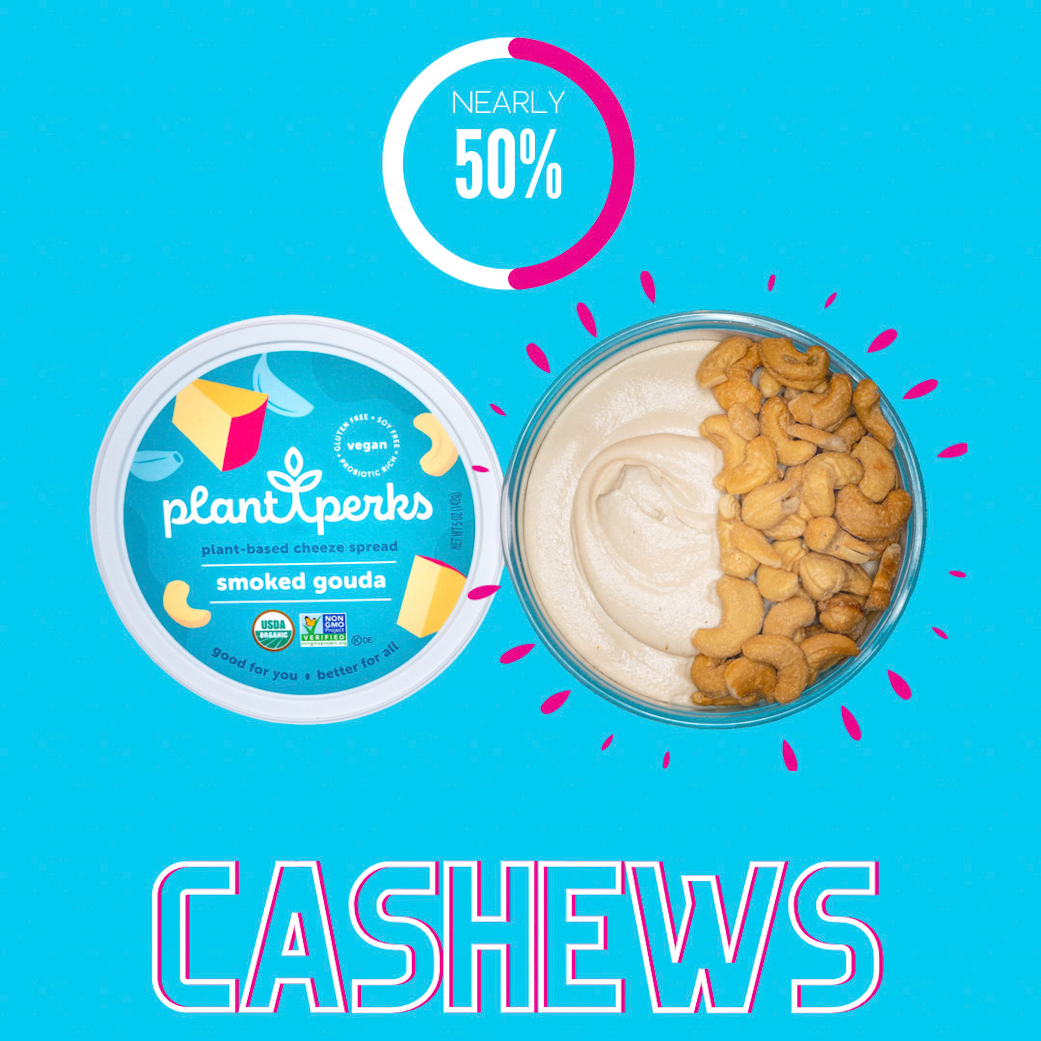 Nutrition Info Vegan Cheese vs. Dairy Cheese Plant Perks